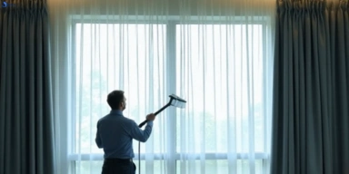 Commercial curtain stain removal service lawnton hotels offices restaurants